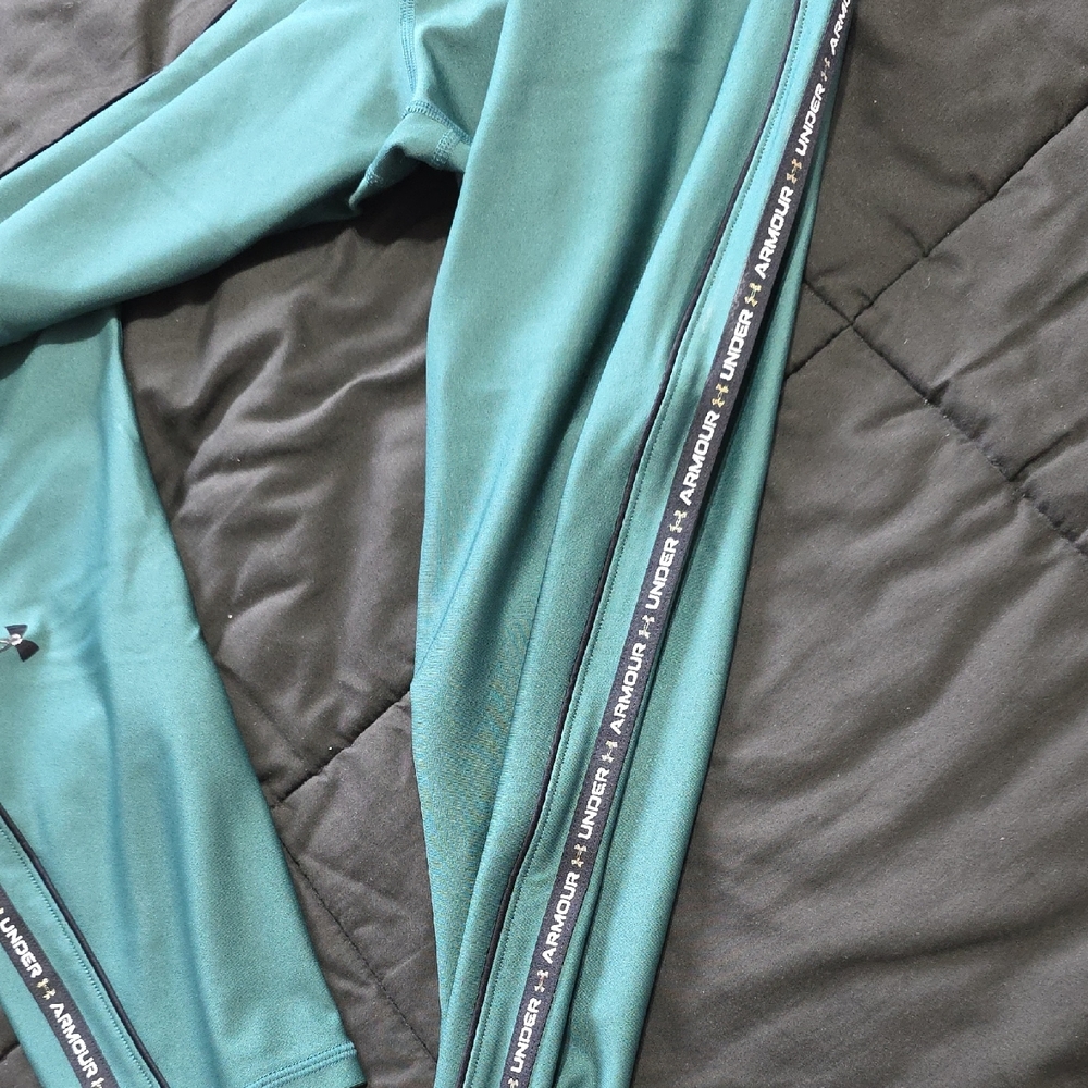 Under Armour Green Compression Leggings Size Xl - Picture 4 of 7